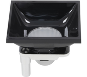 Cubierta perfil 3m negro 53.8x80mm
