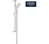 Alcachofa de ducha + flexo + barra grohe vitalio go cromo con 1 función