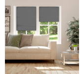 Estor plegable varillas 130x180 cm gris