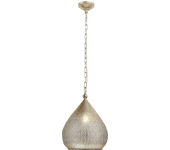 Lámpara de techo melilla 1 luces e27 cm dorado