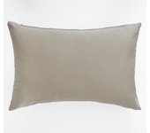 Funda de cojín horizon beige arena 60 x 40 cm