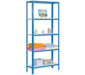 Estanteria sin tornillos homeclick azul plus 5/30