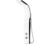 Columna de ducha hidromasaje monomando sensea evodi blanco