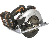 Sierra circular worx wx520 ø190mm brushless 20v batería 4ah