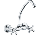 Grifo de cocina edouard rousseau retrosol en plata