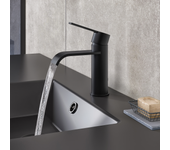 Grifo lavabo sensea hao negro