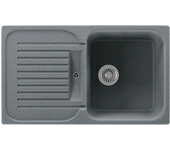 Fregadero seno con escurridor de cuarzo rectangular interbany lagos clasica 84 x