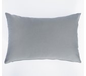 Funda de cojín horizon gris claro 60 x 40 cm
