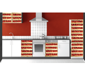 Stickers para frigorífico cagette tomate