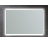 Espejo de baño con luz led ambiente nemesis con antivaho 150x80cm