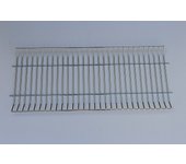 Parrilla calentadora para barbacoa milano de acero cromado 69x4x30 cm