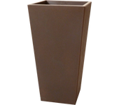 Maceta de polietileno de alta densidad newgarden marrón 26x58 cm