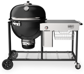 Barbacoa weber summmit kamado s6 para carbón recomendado para 8 personas