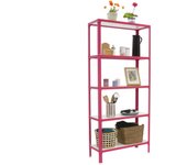 Estanteria sin tornillos homeclick rosa plus 5/30