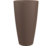 Maceta alta de polipropileno havana natural marrón ø 40 cm