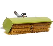 Barredora para tractor cortacésped ashico sw360 90 cm ancho trabajo
