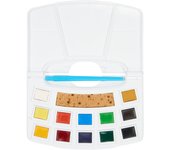 Estuche de 12 pastillas de acuarela creation
