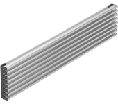 Rejillas de ventilación horno o frigo de aluminio de 59.8x12.4 cm