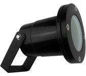 Proyector exterior led gu10 negro