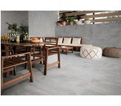 Suelo porcelánico stratos efecto piedra gris 40.8x66.2 cm c3 artens
