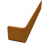Esquinero exterior frontal 300 mm roble