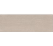 Azulejo cerámico wave efecto relieve, cemento resin tortora 40x120 cm