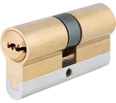 Bombin para cerradura fac rk de 40 + 40 mm latonado