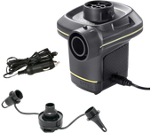 Inflador eléctrico negro intex