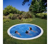 Piscina enterrada de acero redonda gre de ø 4,2 x 1,2 m