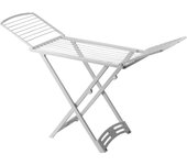 Tendedero plegable con alas resina, 20 metros de tendido, 54.5 x 126 x 1.8 cm