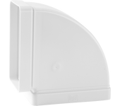Codo horizontal rectangular 90 110x55