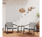 Conjunto de porche de jardín paris para 2 comensales