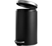 Cubo de la basura con pedal acero inox 12l