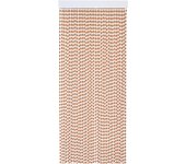 Cortina de puerta pvc enna caramelo 120 x 210 cm
