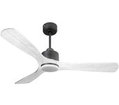 Ventilador de techo con luz motor dc zafiro d132 02 21 18 purline negro 132 cm