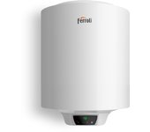 Termo eléctrico acumulado tiber b de 30 litros vertical en color blanco