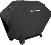 Funda de pcv broilking para barbacoa m 129x58x117 cm