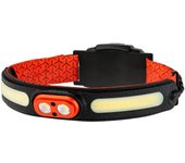Linterna frontal curvbeam 600 lm recargable/pilas