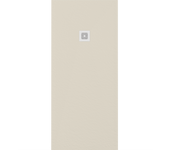Plato de ducha greenpact 110x75 cm crema
