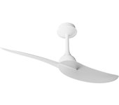 Ventilador de techo sin luz sin aspas silencioso dc mantra ipanema blanco 106 cm