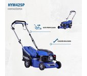 Cortacésped gasolina hyundai hym42sp cc cm ancho de corte