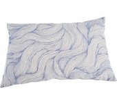 Cojín decorativo japandi sora algodón azul 40x60cm