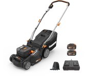 Cortacésped a batería worx nitro 40v 4ah 37cm ancho de corte
