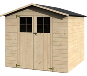 Caseta de madera durmitor de 227.7x201.5x202.7 cm y 4.62 m2 naterial