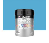 Pintura interior revetón color a tu gusto azul scandi muy intenso mate 0.75l