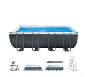 Piscina tubular de pvc rectangular intex 5.49x2,74x1.32 m