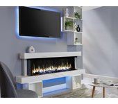 Chimenea eléctrica ch&jen i1500e slimline 50.5x150x18.7cm