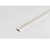 Perfil de umbral one nordic gris / plata 100 cm