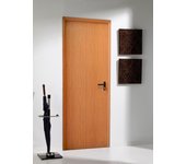 Puerta auxiliar de trastero apertura izquierda roble/roble de 200x80cm