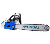 Motosierra de gasolina hyundai hyc5620 de 54cc y 50.8cm largo espada